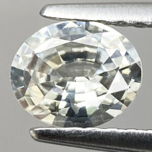 White Colorless Sapphire 0.65ct (Unheated)