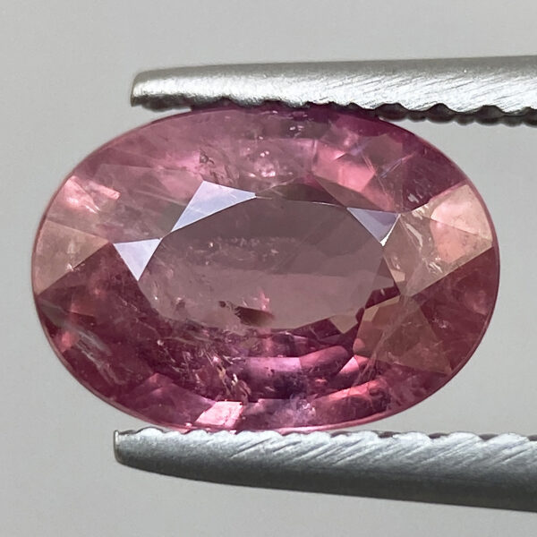 1 1.47ct Sapphire Natural Beautiful Pink Oval Faceted Loose Gem