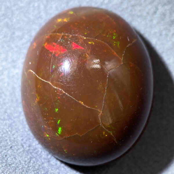 1 35ct Huge Ethiopian Opal Oval Cabochon Welo Fire Natural Loose