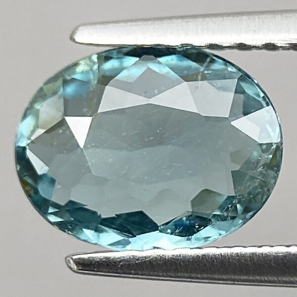 Natural Apatite 1.15ct Blue Faceted Oval Cut Precious Loose Ge