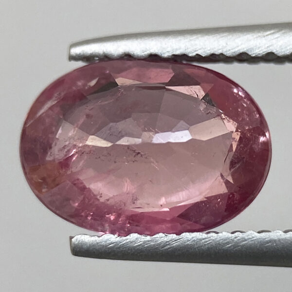 3 1.47ct Sapphire Natural Beautiful Pink Oval Faceted Loose Gem