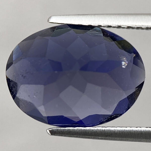 3 Natural Iolite 3.33ct Beautiful Violet Blue Oval Faceted AAA G