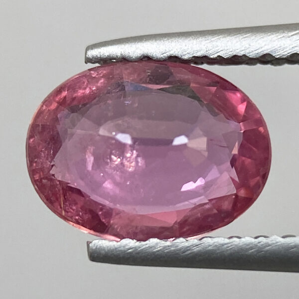 3 1.11ct Sapphire Natural Pink Oval Faceted Eye Clean Loose Gem