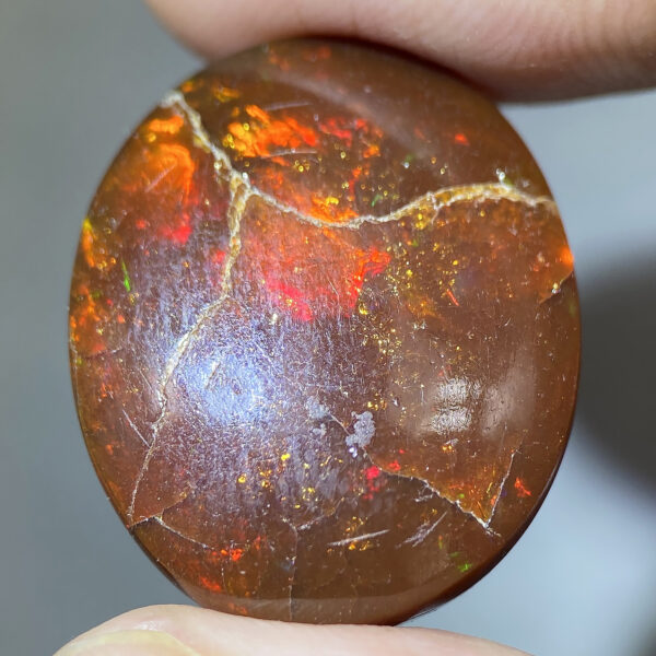 3 35ct Huge Ethiopian Opal Oval Cabochon Welo Fire Natural Loose
