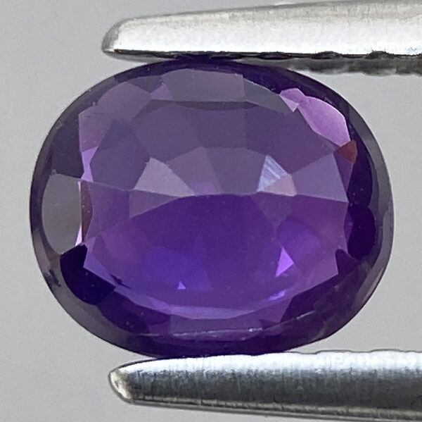 3 Natural Sapphire Purple 0.75ct Oval Faceted Rare Beautiful Gem