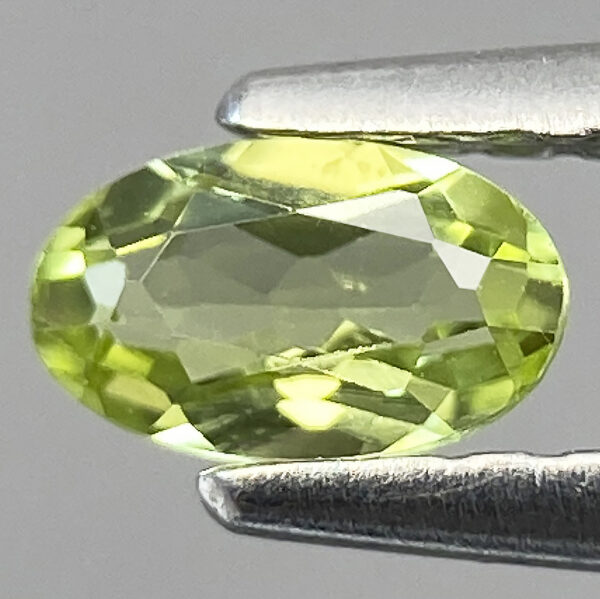 1 0.25ct Tourmaline Natural Green Oval Verdelite Luster Gemstone