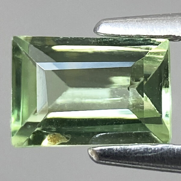 2 0.50ct Tourmaline Natural Green Baguette Rectangle Flawless Ge