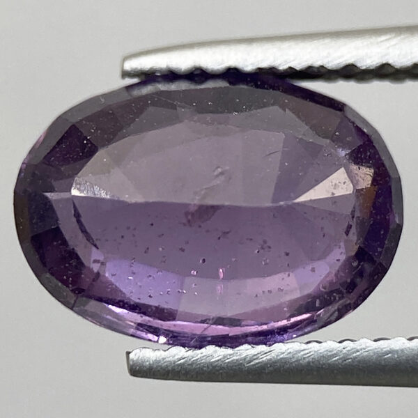 3 2.78ct Spinel Natural Purple Oval Faceted 7 X 9.6 mm Loose Gem