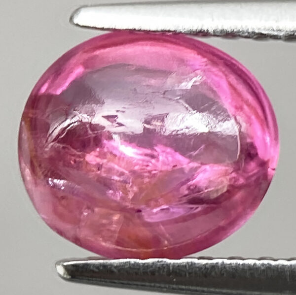 3 Natural Spinel Pink Cabochon 0.75ct Oval Beautiful Link Pink Gem From Sri Lanka