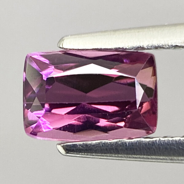 Loose Gemstone 1 0.70ct Pink Tourmaline Natural Unheated Rectangle Cut Loose Gem From Madagascar
