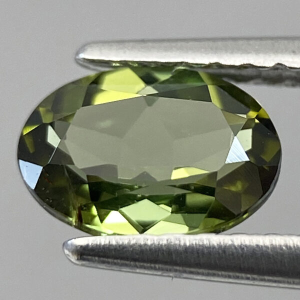 2 Natural Green Tourmaline 0.80ct Oval Verdelite Luster Beauty G