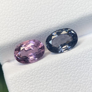 Pink Blue Spinel 2.30ct – 8 X 5mm Pair