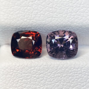 Red Pink Spinel 2ct – 6 X 5mm Pair