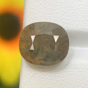Yellow Green Sapphire 6.72ct